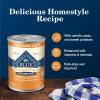 imageBlue Buffalo Homestyle Recipe Adult Wet Dog Food Made with Natural Ingredients Beef Dinner With Garden Vegetables 125oz Cans 12 CountChicken