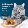 imageBlue Buffalo Tastefuls Natural Flaked Wet Cat Food Variety Pack Tuna Chicken and Fish ampamp Shrimp Entres in Gravy 55oz Cans 12 Count  4 of EachChicken