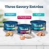 imageBlue Buffalo Tastefuls Natural Flaked Wet Cat Food Variety Pack Tuna Chicken and Fish ampamp Shrimp Entres in Gravy 55oz Cans 12 Count  4 of EachTuna  Chicken  Fish  Shrimp