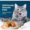imageBlue Buffalo Tastefuls Natural Flaked Wet Cat Food Variety Pack Tuna Chicken and Fish ampamp Shrimp Entres in Gravy 55oz Cans 12 Count  4 of EachTurkey