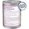 imageBlue Buffalo Wilderness Adult Wet Dog Food HighProtein ampamp GrainFree Made with Natural Ingredients Salmon ampamp Chicken Grill 125oz Cans 12 CountBeef  Chicken