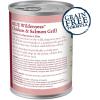 imageBlue Buffalo Wilderness Adult Wet Dog Food HighProtein ampamp GrainFree Made with Natural Ingredients Salmon ampamp Chicken Grill 125oz Cans 12 CountSalmon  Chicken