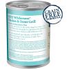 imageBlue Buffalo Wilderness Adult Wet Dog Food HighProtein ampamp GrainFree Made with Natural Ingredients Salmon ampamp Chicken Grill 125oz Cans 12 CountTrout  Chicken