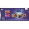 imageBlue Buffalo Wilderness Natural Wet Cat Food Pat HighProtein ampamp GrainFree Recipe Chicken 55oz Cans 24 CountChicken  Salmon  Turkey