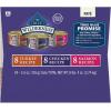 imageBlue Buffalo Wilderness Natural Wet Cat Food Pat HighProtein ampamp GrainFree Recipe Chicken 55oz Cans 24 CountChicken  Salmon  Turkey