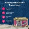 imageBlue Buffalo Wilderness Natural Wet Cat Food Pat HighProtein ampamp GrainFree Recipe Chicken 55oz Cans 24 CountSalmon