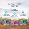 imageBlue Buffalo Wilderness Natural Wet Cat Food Pat HighProtein ampamp GrainFree Recipe Chicken 55oz Cans 24 CountVariety Pack Chicken  Salmon  Duck