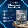 imageBlue Buffalo Wilderness Trail Toppers Wild Cuts High Protein Natural Wet Dog Food Variety Pack Beef Salmon Duck ampamp Chicken 3oz Pouches 24 CountChicken