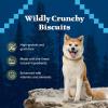 imageBlue Buffalo Wilderness Trail Treats Crunchy Dog Biscuits GrainFree and HighProtein Dog Treats Made with Natural Ingredients Salmon Recipe 24oz BagDuck
