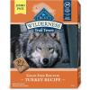 imageBlue Buffalo Wilderness Trail Treats Crunchy Dog Biscuits GrainFree and HighProtein Dog Treats Made with Natural Ingredients Salmon Recipe 24oz BagTurkey