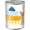 imageBlue Buffalo Natural Veterinary Diet KS Kidney Support Wet Dog Food Chicken 125oz cans Pack of 12