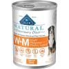 imageBlue Buffalo Natural Veterinary Diet WM Wet Dog Food Weight Management  Mobility Formula Veterinarian Prescription Required Whitefish 125oz Can Pack of 12