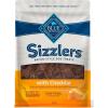 imageBlue Buffalo Sizzlers BaconStyle Dog Treats with Real USA Pork Original Flavor 28oz BagCheddar Pork