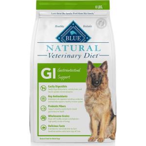 imageBlue Buffalo Natural Veterinary Diet GI Gastrointestinal Support Dry Dog Food Veterinarians Prescription Required Chicken 6lb BagChicken