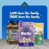 imageBlue Buffalo Bursts Crunchy ampamp Creamy Cat Treats Great for Training Savory Seafood 5oz BagChicken Liver  Beef