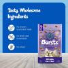 imageBlue Buffalo Bursts Crunchy ampamp Creamy Cat Treats Great for Training Savory Seafood 5oz BagChicken Liver  Beef