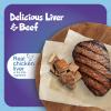 imageBlue Buffalo Bursts Crunchy ampamp Creamy Cat Treats Great for Training Savory Seafood 5oz BagChicken Liver  Beef