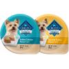 imageBlue Buffalo Delights Natural Adult Small Breed Wet Dog Food Cups Pate Style Roasted Turkey ampamp Grilled Chicken 35oz 24 Count  12 of Each FlavorVariety Pack Grilled Chicken  Roasted Turkey