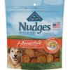 imageBlue Buffalo Nudges Homestyle Natural Dog Treats Made in the USA with Real Chicken Peas and Carrots 16oz BagChicken