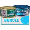 imageBlue Buffalo Tastefuls and Wildneress Cat Wet Food Variety Bundle Chicken and Duck Pack of 48