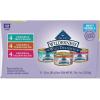 imageBlue Buffalo Wilderness Wild Delights Meaty Morsels Wet Cat Food HighProtein ampamp GrainFree Made with Natural Ingredients Chicken ampamp Turkey Recipe in Tasty Gravy 3oz Cans 24 CountChicken  Turkey  Chicken  Trout  Chicken   Salmon