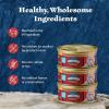 imageBlue Buffalo Wilderness Wild Delights Meaty Morsels Wet Cat Food HighProtein ampamp GrainFree Made with Natural Ingredients Chicken ampamp Turkey Recipe in Tasty Gravy 3oz Cans 24 CountRed Meat