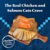 imageBlue Buffalo Wilderness Wild Delights Meaty Morsels Wet Cat Food HighProtein ampamp GrainFree Made with Natural Ingredients Chicken ampamp Turkey Recipe in Tasty Gravy 3oz Cans 24 CountChicken  Salmon