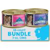 imageBlue Buffalo Wilderness High Protein Grain Free Natural Kitten Pate Wet Cat Food Chicken ampamp Salmon 3oz cans 48 Count  24 of Each FlavorVariety Pack Chicken  Salmon