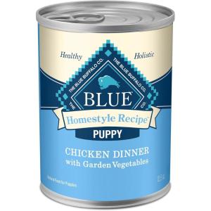 imageBlue Buffalo Life Protection Formula Natural Puppy Starter Kit  Dry ampamp Wet Dog Food ampamp Blue Bits Puppy Treats ChickenWet Dog Food