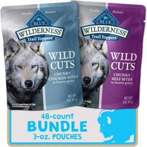 imageBlue Buffalo Natural Wet Dog Food Chicken and BeefVariety Pack Chicken  Beef