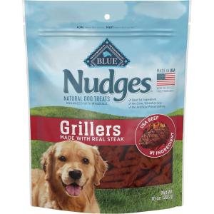 imageBlue Buffalo Nudges Homestyle Natural Dog Treats Made in the USA with Real Chicken Peas and Carrots 16oz BagSteak