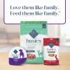 imageBlue Buffalo Basics GrainFree Wet Dog Food for Small Breed Adult Dogs Limited Ingredient Diet Turkey Recipe 35oz Cups 12 CountTurkey  Potato