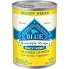 imageBlue Buffalo Homestyle Recipe Natural Adult Healthy Weight Wet Dog Food Chicken 125oz can Pack of 12Chicken