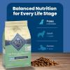 imageBlue Buffalo Life Protection Formula Puppy Dry Dog Food with DHA and ARA Made with Natural Ingredients Lamb ampamp Oatmeal Recipe 30lb BagLamb  Oatmeal