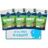 imageBlue Buffalo Bones Small Natural Dog Treats Crunchy Dog Biscuits Assorted Flavors  Beef Chicken Bacon Flavors 16oz Bag 4 PackVariety Pack Small Biscuits  For Dogs 15 lbs Beef  Chicken   Bacon