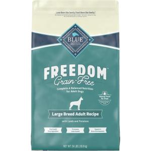 imageBlue Buffalo Freedom GrainFree Large Breed Dry Dog Food Supports Joint Health ampamp Mobility Made in the USA With Natural Ingredients Chicken ampamp Potatoes 24lb BagLamb