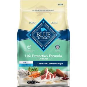 imageBlue Buffalo Life Protection Formula Puppy Dry Dog Food with DHA and ARA Made with Natural Ingredients Lamb ampamp Oatmeal Recipe 30lb BagLamb  Oatmeal