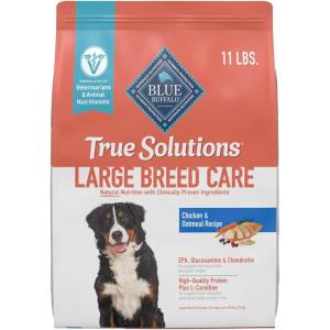 imageBlue Buffalo True Solutions Large Breed Care Natural Dry Dog Food for Adult Large Breed Dogs Chicken 11lb BagChicken