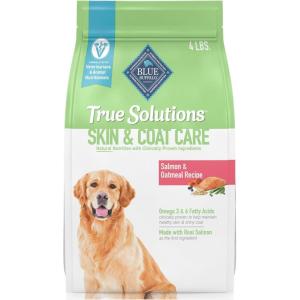 imageBlue Buffalo True Solutions Skin ampamp Coat Care Natural Dry Dog Food for Adult Dogs Salmon 24lb BagSalmon