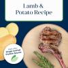 imageBlue Buffalo Basics GrainFree Adult Dry Dog Food Skin ampamp Stomach Care Limited Ingredient Diet for Dogs Turkey Recipe 4lb BagLamb  Potato