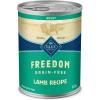 imageBlue Buffalo Freedom GrainFree Wet Dog Food Free of Glutens ampamp Artificial Preservatives Made with Natural Ingredients Chicken Recipe 125oz Cans 12 CountLamb