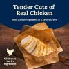 imageBlue Buffalo Delectables Natural Wet Dog Food Toppers Variety Pack Tasty Chicken ampamp Hearty Beef Cuts in Gravy 3oz 12 Pouches 6 of Each FlavorChicken