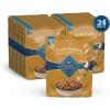 imageBlue Buffalo Delectables Natural Wet Dog Food Toppers Variety Pack Tasty Chicken ampamp Hearty Beef Cuts in Gravy 3oz 12 Pouches 6 of Each FlavorTurkey