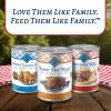 imageBlue Buffalo Family Favorites Adult Wet Dog Food Made with Natural Ingredients Sunday Chicken Dinner 125oz Can Pack of 12Turkey Day Feast