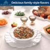 imageBlue Buffalo Family Favorites Adult Wet Dog Food Made with Natural Ingredients Sunday Chicken Dinner 125oz Can Pack of 12Turkey Day Feast