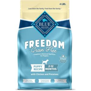 imageBlue Buffalo Freedom GrainFree Puppy Dry Dog Food with DHA Complete ampamp Balanced Nutrition for Puppies Made in the USA Chicken ampamp Potatoes 11lb BagChicken