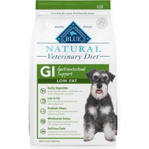 imageBlue Buffalo Natural Veterinary Diet GI Low Fat Gastrointestinal Support Dry Dog Food Veterinarians Prescription Required Whitefish 22 lb BagWhitefish