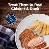 imageBlue Buffalo Nudges Jerky Cuts Dog Treats Made in the USA with Natural Ingredients Chicken ampamp Duck 10oz Bag