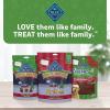 imageBlue Buffalo Santa Snacks Crunchy Dog Biscuits OvenBaked With Natural Ingredients Oatmeal ampamp Cinnamon 11oz BagSanta Snacks  Oatmeal  Cinnamon