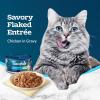 imageBlue Buffalo Tastefuls Natural Flaked Wet Cat Food Chicken Entre in Gravy 3oz cans Pack of 24